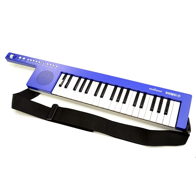 庫存品出清 山葉 YAMAHA SHS300 （藍色）37鍵 電子琴 肩背式鍵盤 肩背式電子琴 贈送原廠琴袋