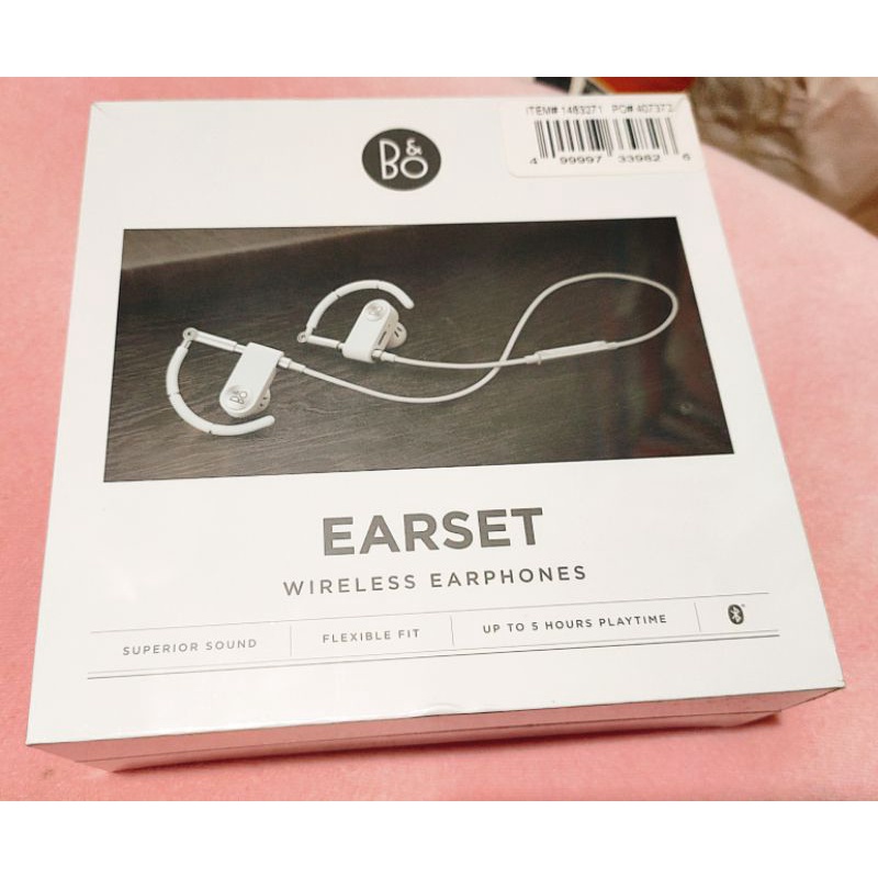 Bang &amp; Olufsen Earset 高端 耳掛 藍芽 耳機 全新 白色 絕對正貨