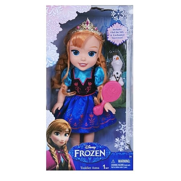 蝦玩具- 冰雪奇緣 Disney Frozen Anna 兒童 安娜 冰雪公主 洋娃娃 玩偶 迪士尼 雪寶 玩具