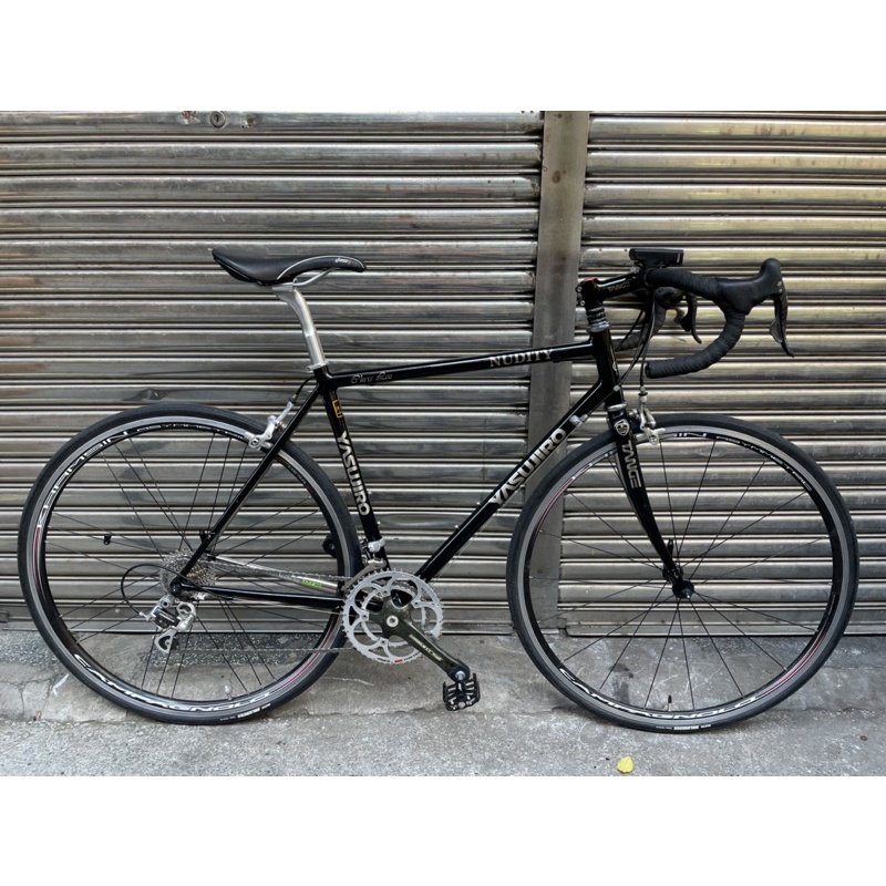 日本外銷品牌 Yasujiro Tango 現代鋼管公路車Campagnolo變速 Chorus 20速 中古鋼管車