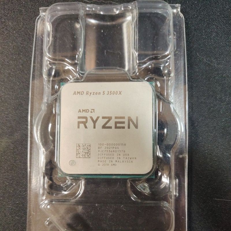 AMD RYZEN 5 3500X (R5 3500X) AM4 CPU 無盒 二手