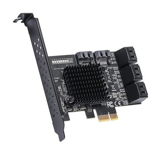 PCIE轉SATA 8口SATA3.0擴充套件卡 PCI-EX1