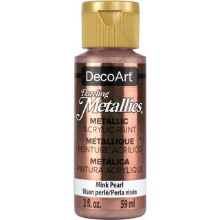 DecoArt 貂皮珍珠色 59 ml Dazzling Metallics 閃耀金屬壓克力顏料 - DA307