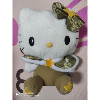 三麗鷗 正版 日版 日貨 景品 娃娃玩偶 hello kitty 星星 魔法師