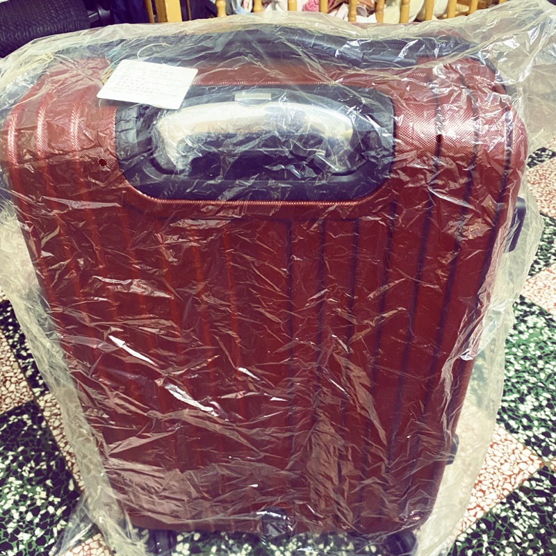 「全新」Felix Buhler 酒紅色 24吋 硬殼行李箱