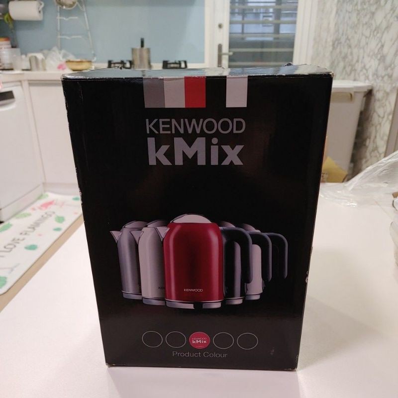 全新! 英國kenwood kmix 快煮壺 SJM21A 時尚紅