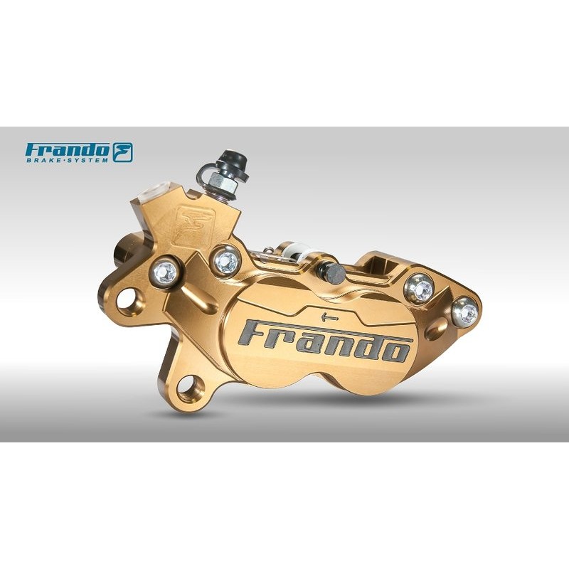 FRANDO F101 對四卡鉗 CNC 公司貨 送螺絲及卡鉗座 雷霆王 180 G6 SMAX 四代勁戰 BWS 煞車