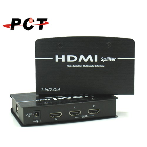 【PCT】1進2出 HDMI 影音分配器 1.3版 Splitter(MHS213)