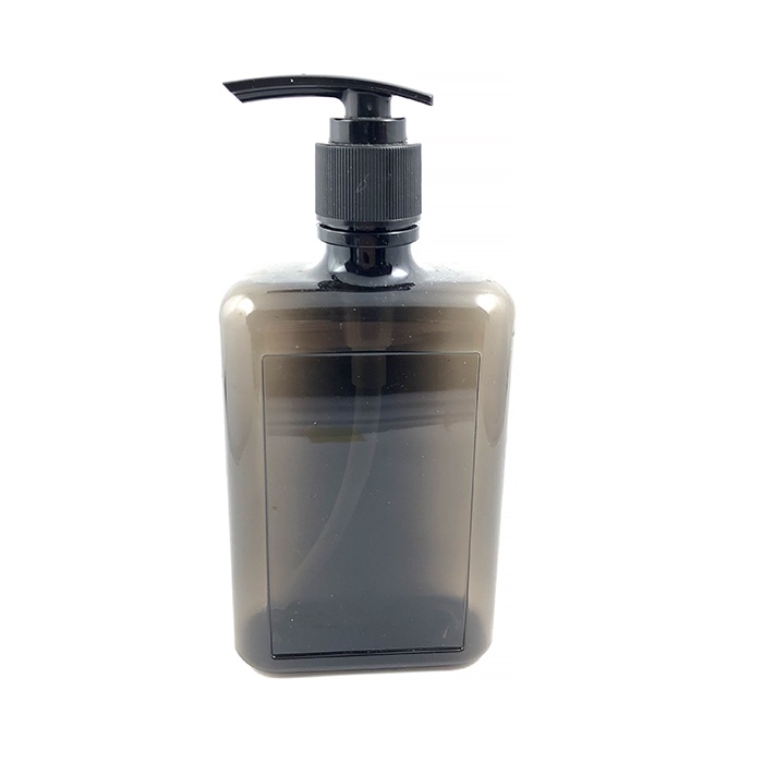 好蠟斧頭型壓罐300ml(透明黑色) 補充瓶 分裝罐,分裝瓶,可裝乾洗手