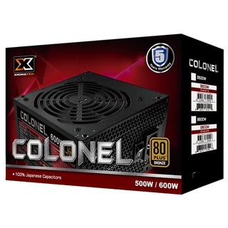 Xigmatek 富鈞 Colonel 500W/600W 80+ 銅牌 電源供應器 POWER 現貨 廠商直送