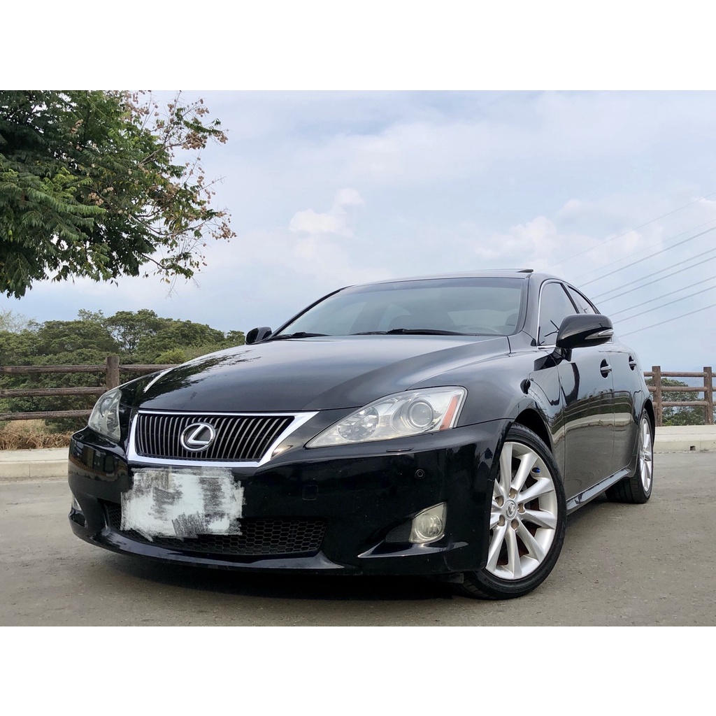 2009年 LEXUS IS250 35萬8 可全額貸款 黑色黑內裝 中古車 二手車