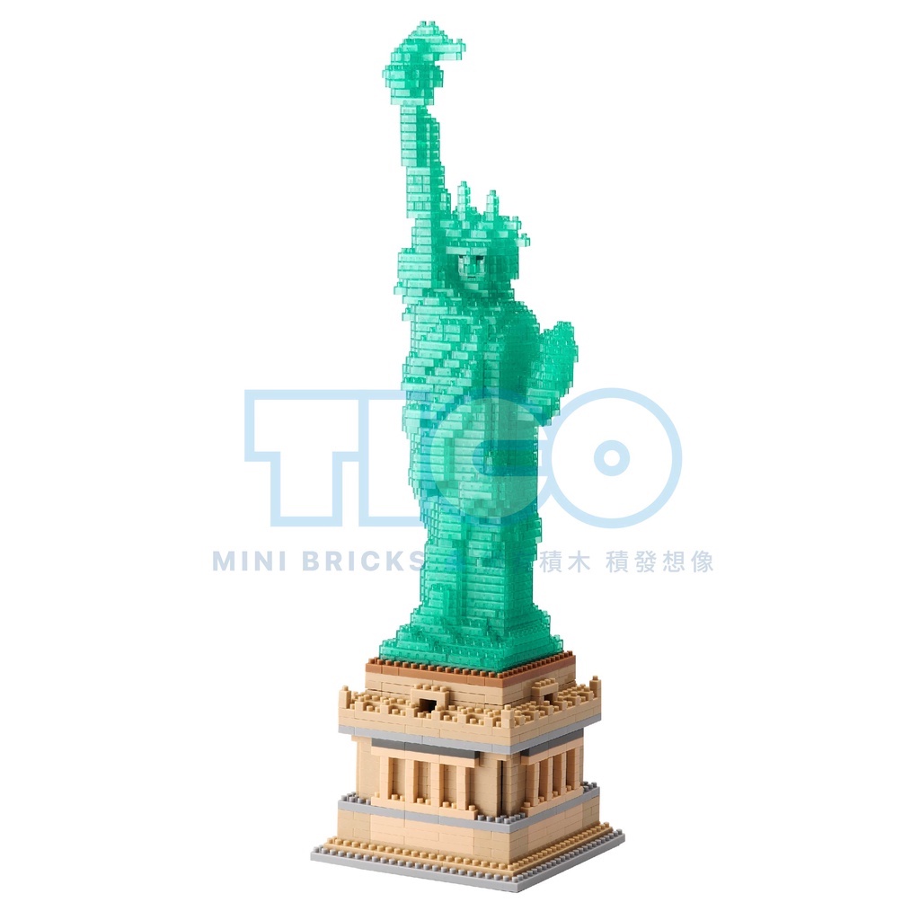 TICO微型積木 美國建築系列 自由女神(T-1508)