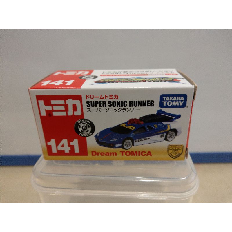 tomica 141 super sonic runner 超音速警車 特警隊 救援隊