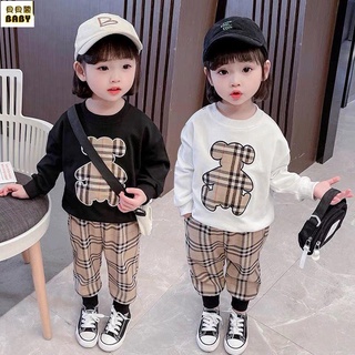 熱銷款女童套裝 套裝組合 女童套裝春秋季 年新款 衣服小童兒童裝女寶寶運動秋裝