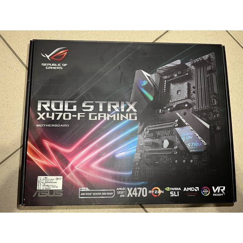 Asus ROG Strix X470-F Gaming 主機板