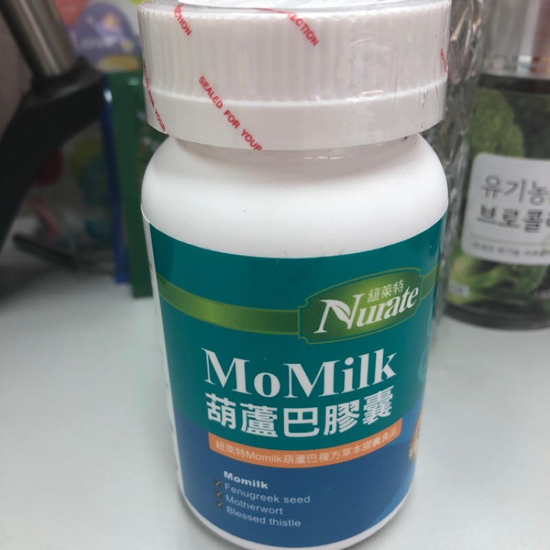 &lt;新品出清&gt; 紐萊特 MoMilk葫蘆巴膠囊 活力媽媽