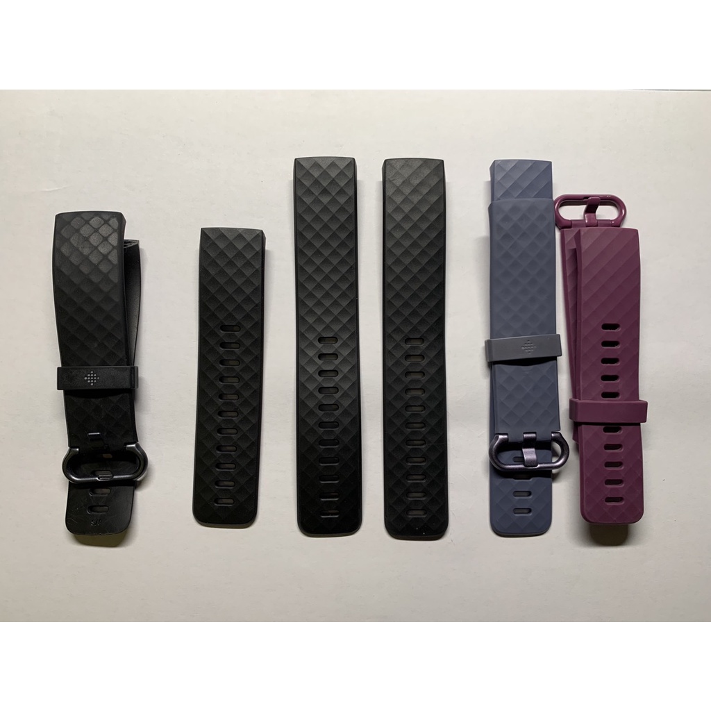 【Fitbit】Charge 3 錶帶 Charge 4 矽膠錶帶 charge3 菱形紋錶帶 Charge4 替換錶帶