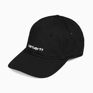 carhartt wip logo 6 panel cap