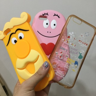 Iphone6 iphone6s iphone手機殼 軟殼 保護殼 門把先生 泡泡先生 透明米奇米妮 一起帶可以便宜賣