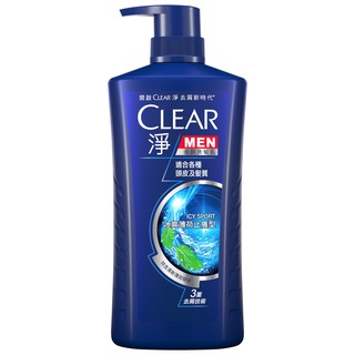 淨男士去屑洗髮乳冰爽薄荷止癢型750g