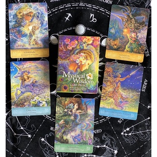 「寶時玄境」神秘的智慧神諭卡 贈中文翻譯 Mystical Wisdom Card Deck英文訂製卡牌 桌遊