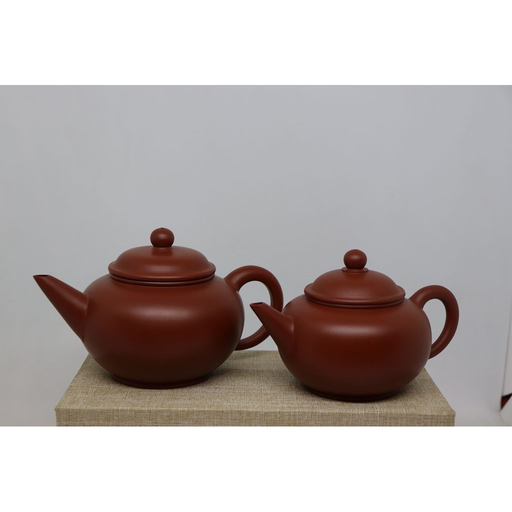 紅芳庭 手作標準紫砂壺水平壺泡茶壺原礦紫砂150 300 Ml 大紅袍朱泥宜興紫砂手工茶壺茶具 蝦皮購物