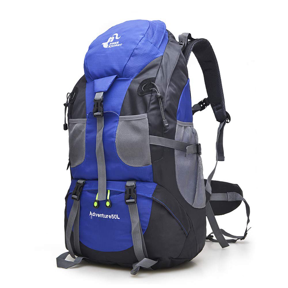 Senyao 50L 防水超輕徒步背包,無框,戶外運動背包旅行包,適合登山露營旅遊登山釣魚