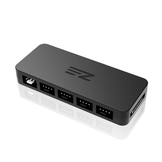 EZDIY-FAB PWM HUB 1分10 PWM風扇集線器 共10個埠 可用於4pin和3pin風扇