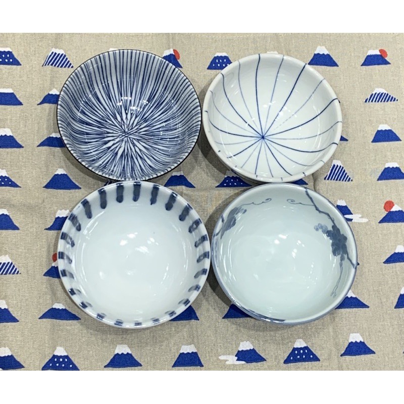 日本製 SANPOU 輕量茶碗 精緻A品（吃飯碗）快速出貨 細十草·二色十草·濃十草·藍染ふとう 現貨供應
