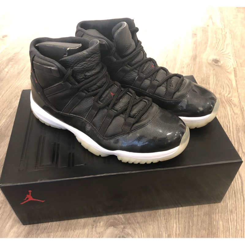 降價🔆正品NIKE Air Jordan 11 大魔王 “72-10”黑紅 九成新