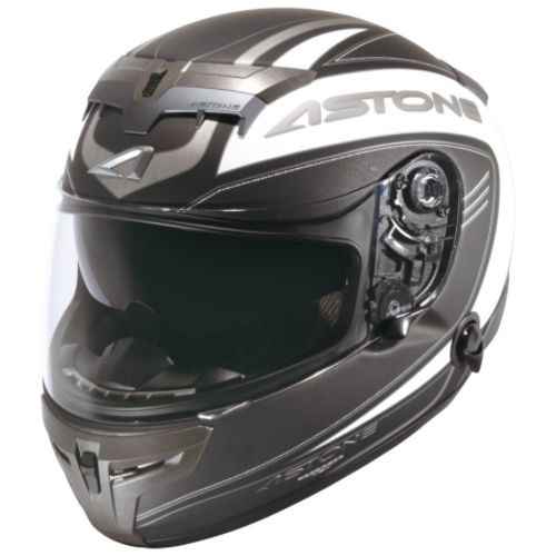 ASTONE GTR 平黑/N21 碳纖維航太材質 可拆洗 內墨鏡 通風系統 吸濕排汗 全罩式 安全帽《比帽王》