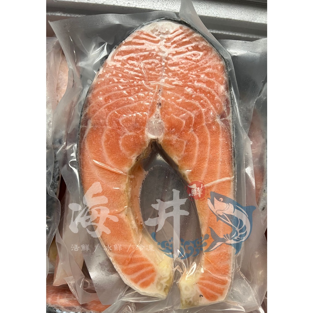 批發/智利鮭魚22p/1箱6kg套袋【海井】