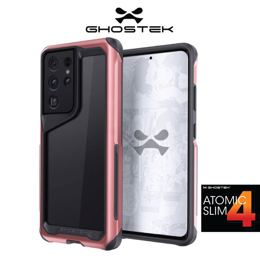 Ghostek ATOMIC Slim 三星 Galaxy S21 S21 Plus S21 Ultra 保護殼外殼鋁金