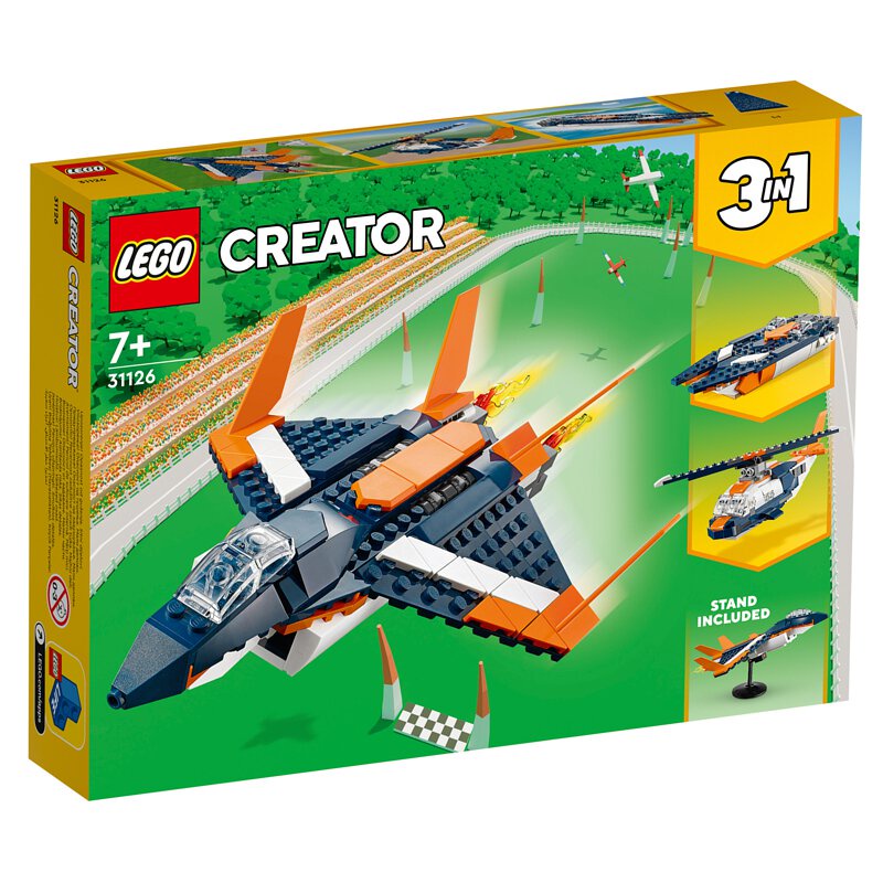 ㊕超級哈爸㊕ LEGO 31126 超音速噴射機 Creator 三合一