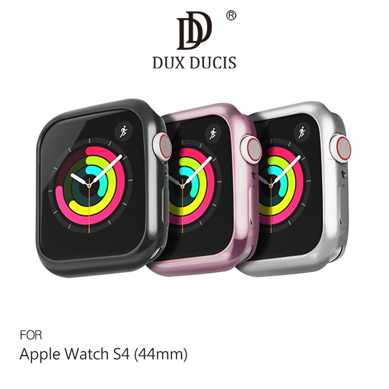 DUX DUCIS Apple Watch Series 4 (40/44mm) 電鍍 TPU 套組 贈透明 軟套