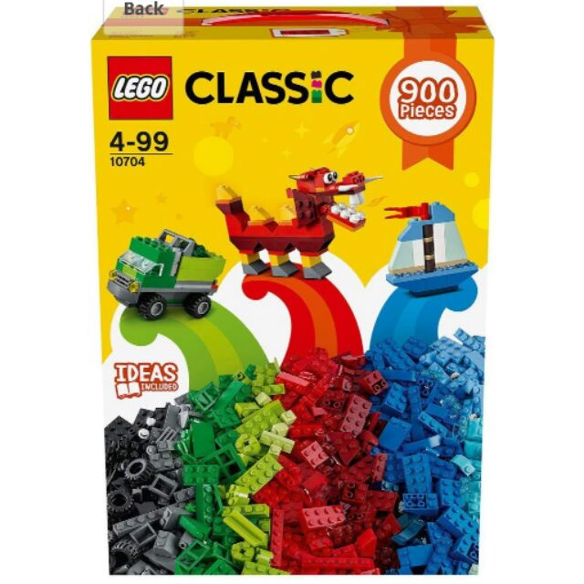 樂高 LEGO 10704 創意系列 CLASSIC 創意積木桶 900片大盒全新 現貨