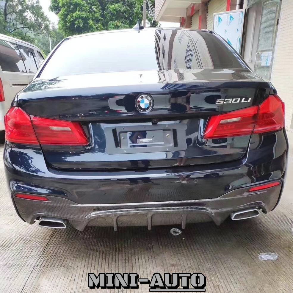 MINI-AUTO☑️ BMW 520i 530i FD款 碳纖維後下擾流 後中包改裝套件 2016＋ G30 副廠