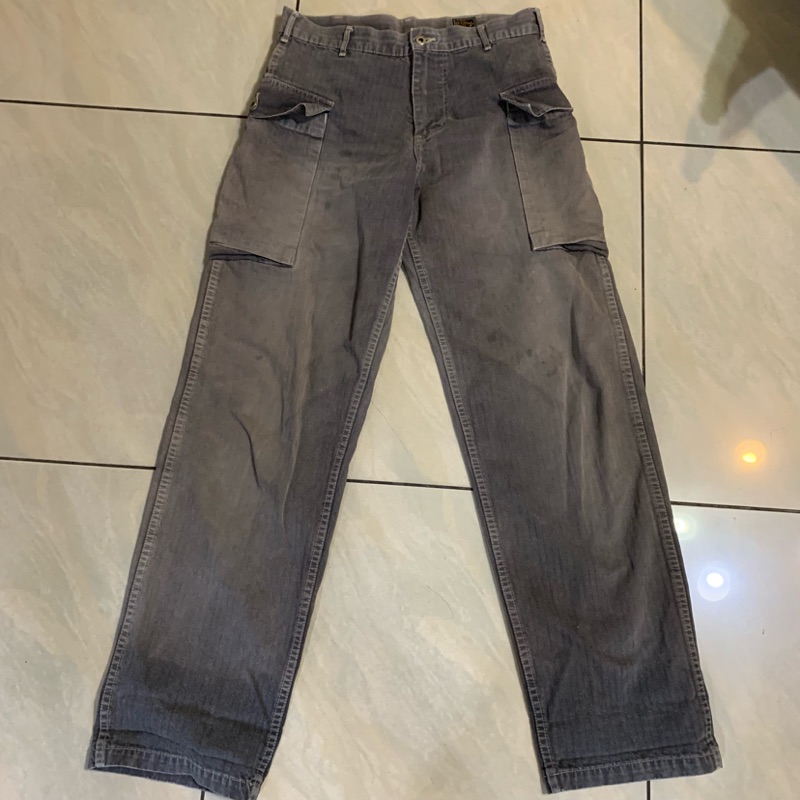 （限時降價）Orslow used 2 pocket cargo pants 洗舊工作褲 工裝