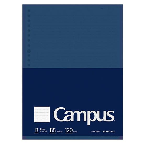 KOKUYO Campus活頁紙/ Biz/ 點線/ B罣/ B5/ 120P/ 6mm eslite誠品