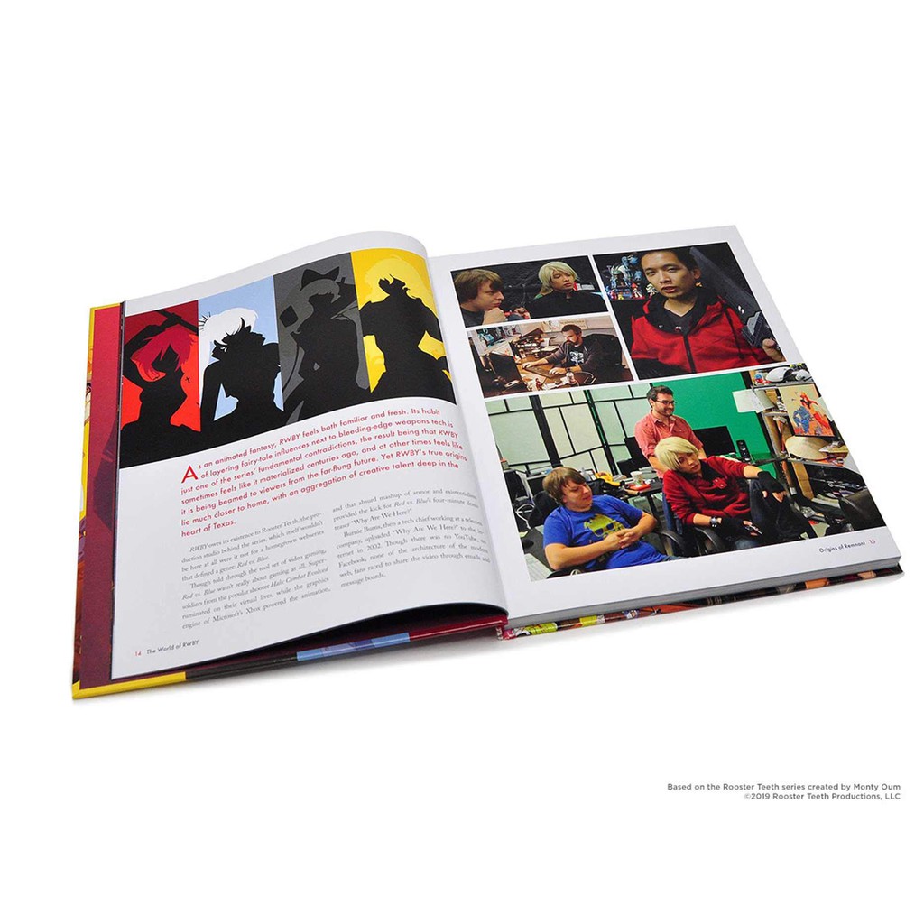 代訂中 美版書籍 網路動畫 Rwby 官方導覽書 蝦皮購物