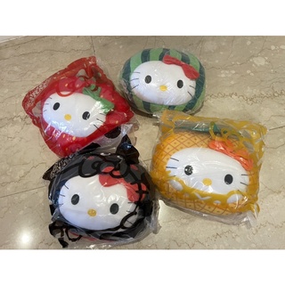 Hello Kitty全套凱蒂貓限量絕版娃娃 麥當勞 草莓 西瓜 鳳梨 嫖蟲款一組含四支