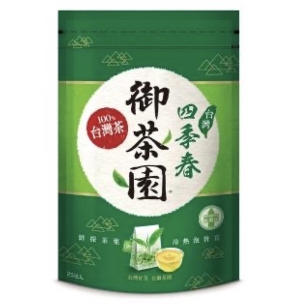 現貨 短效期 御茶園  100%台灣茶葉 茶包 一包25入 四季春 （2023年1月25日（特價149）