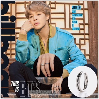 ❌免運❌ 樸智旻同款 正韓戒指 ASMAMA 防彈少年團 BTS Jimin 智旻 同款條紋鈦鋼戒指 韓國戒指 韓系戒指