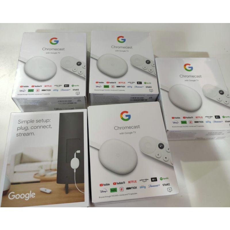 現貨正版全新未拆封chromecast with google tv 第四代