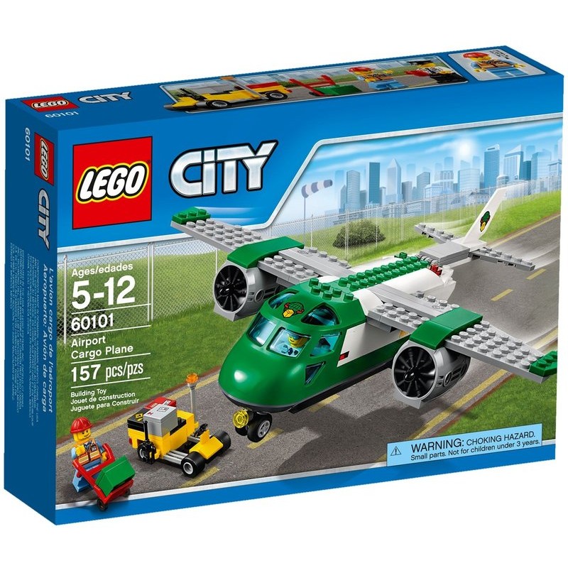 【積木樂園】樂高 LEGO 60101 CITY 城市系列 機場貨運飛機