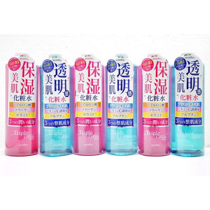 Nana貳 日本alovivi 保濕美肌潤澤化妝水 透明美肌亮白化妝水500ml 2款任選 蝦皮購物