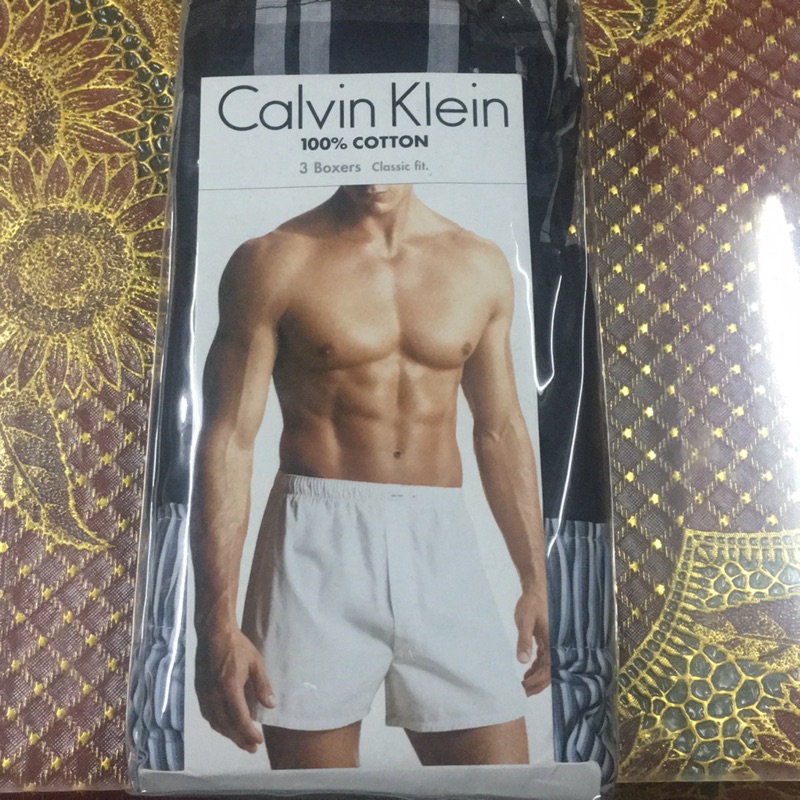 全新美國帶回Calvin Klein CK四角內褲 一包有三件 美國原價39.50美金 約1200台幣