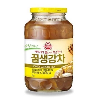 ☘KS購物網☘不倒翁 蜂蜜生薑茶 1kg『超取限2罐』效期：2026.01.16