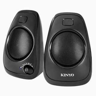 KINYO US-207 USB供電多媒體喇叭送百元耳機