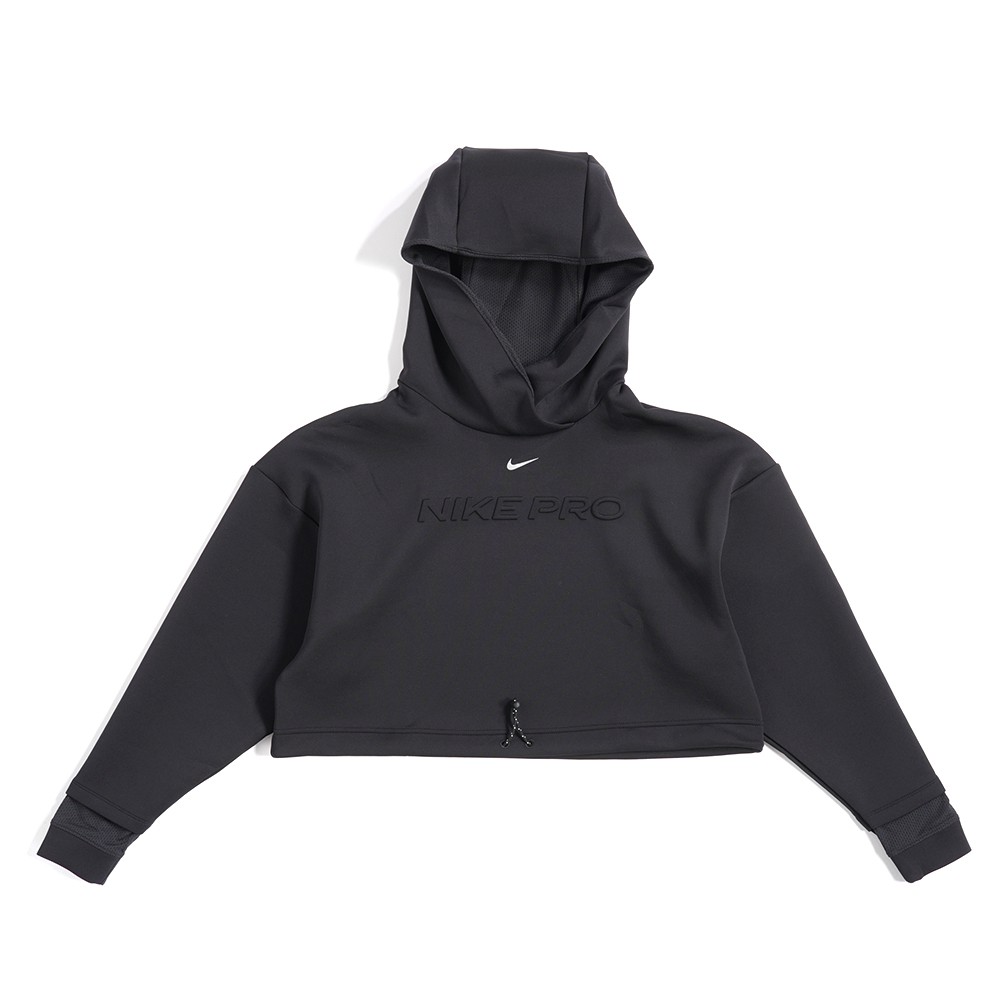 NIKE CLN FLEECE HOODIE 女款 休閒 短款 連帽上衣 帽T DA0531-010